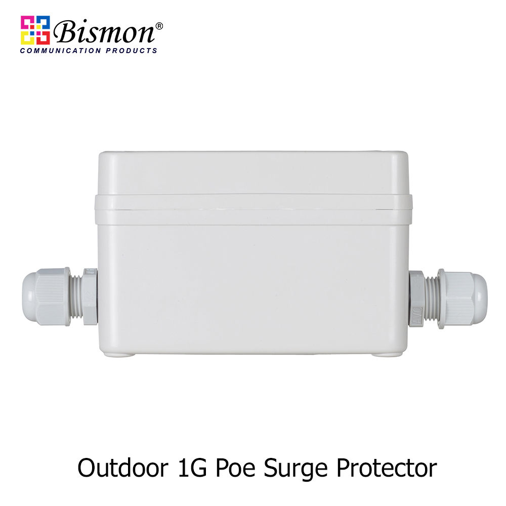 High Performance Outdoor 1G PoE Surge Protector (IEEE 802.3af/at/bt)